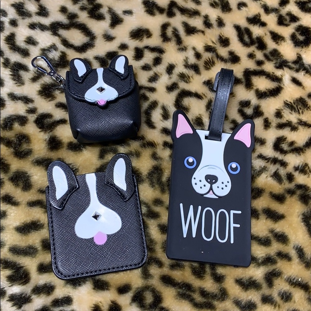 Bulldog/Terrier Tag, Mask$credit card POCKETS NEW 🐶